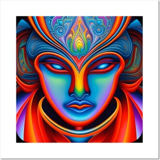 New World Gods (24) - Mesoamerican Inspired Psychedelic Art Posters and Art